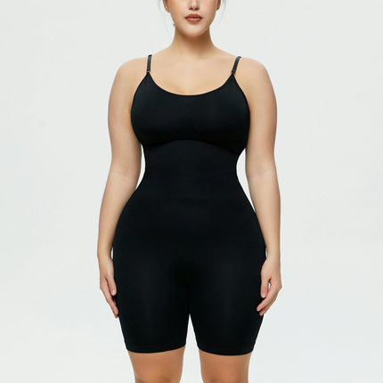 Bodysuit for Women Tummy Control Shapewear Mid-Thigh Seamless Full Body Shaper