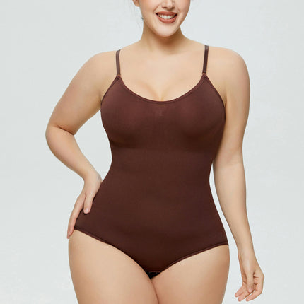 Bodysuit for Women Tummy Control Shapewear Mid-Thigh Seamless Full Body Shaper