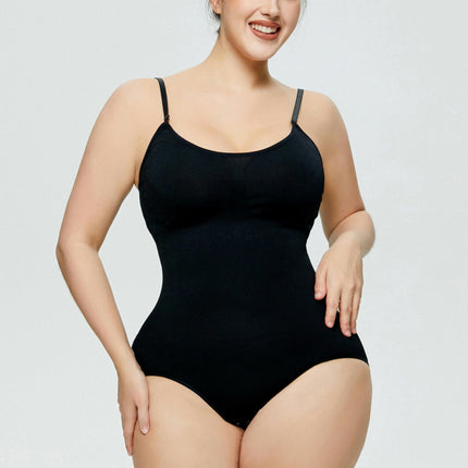 Bodysuit for Women Tummy Control Shapewear Mid-Thigh Seamless Full Body Shaper