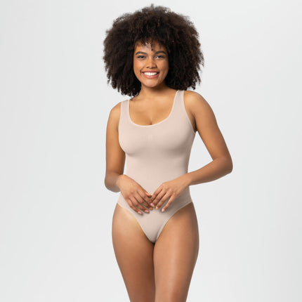 Shapewear Bodysuit Sculpting Body Shaper for Women Tummy Control Seamless Plus Size Butt Lifting Shaper