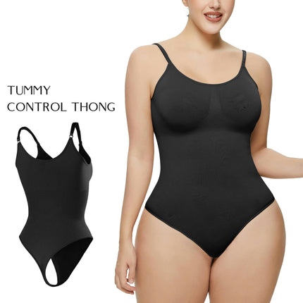 Shapewear Bodysuit Sculpting Body Shaper for Women Tummy Control Seamless Plus Size Butt Lifting Shaper