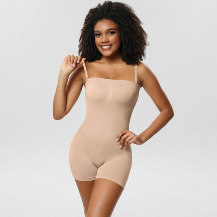 Shapewear Bodysuit for Women Tummy Control Shaper Seamless Butt Lifter Thigh Slimmer Body Shaper