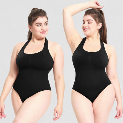 Bodysuit for Women  Halter One Piece Tummy Control Shapewear Seamless Sculpting Thong Body Shaper Tank Top