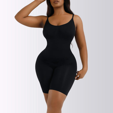 Seamless Shapewear Bodysuit Thong Tummy Control Sculpting Body Shaper for Women Thigh Slimmer