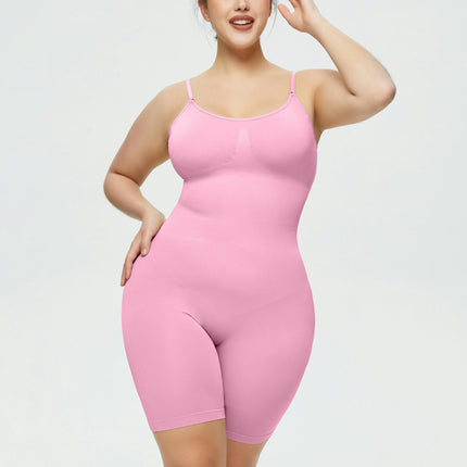 Seamless Shapewear Bodysuit Thong Tummy Control Sculpting Body Shaper for Women Thigh Slimmer