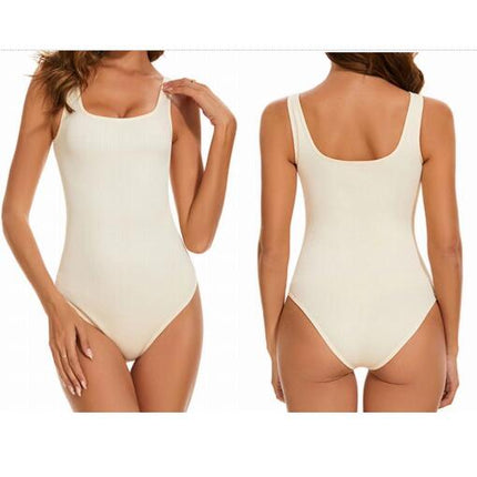 Womens Bodysuit Shapewear for Tummy Control Seamless Sleeveless Tank Tops Body Shaper