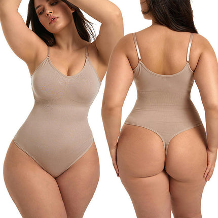 Seamless Body Shaper Open Bust Shapewear Firm Control Bodysuit for Women