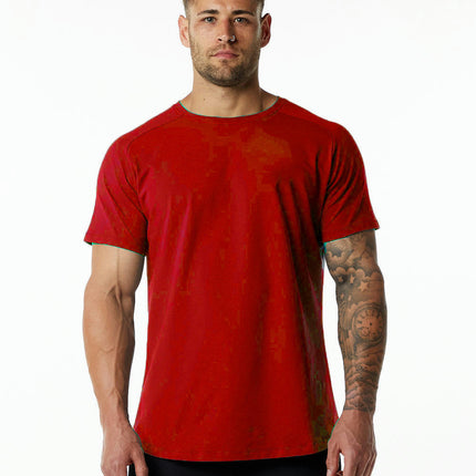 Men's T-Shirt - Short Sleeve Crew Neck Soft Fit T-Shirt S - 4XL Casual Athletic Short Sleeve Top