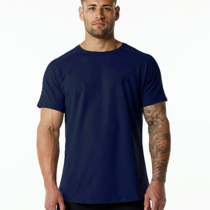 Men's T-Shirt - Short Sleeve Crew Neck Soft Fit T-Shirt S - 4XL Casual Athletic Short Sleeve Top