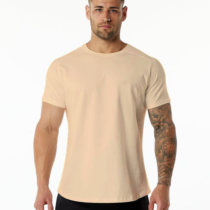 Men's T-Shirt - Short Sleeve Crew Neck Soft Fit T-Shirt S - 4XL Casual Athletic Short Sleeve Top