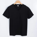 V-neck black