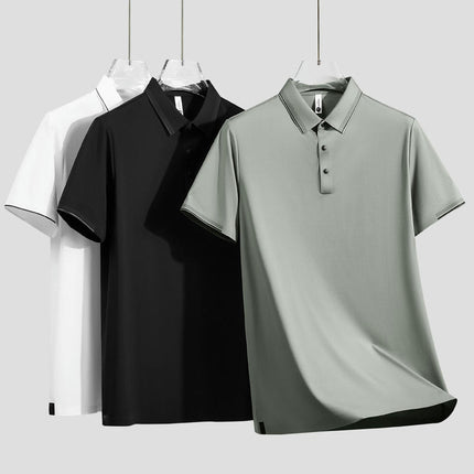 Men's Golf Shirt Quick Dry Short Sleeve Athletic Workout T-Shirts Lightweight Sports Shirts