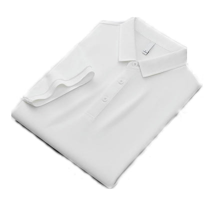 Mens Short Sleeve Casual Solid Stylish Dry Fit Performance Designed Collared Golf Shirts for Men