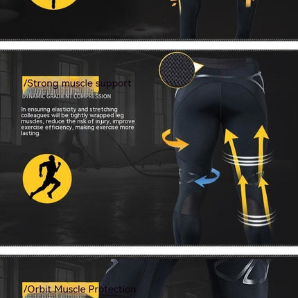 Men's Compression Pants Running Tights Workout Leggings