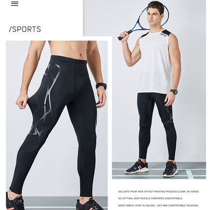 Men's Compression Pants Running Tights Workout Leggings