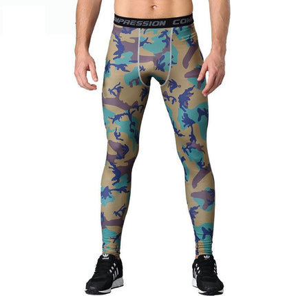 Men's Compression Tights Running Pants Tights Legging