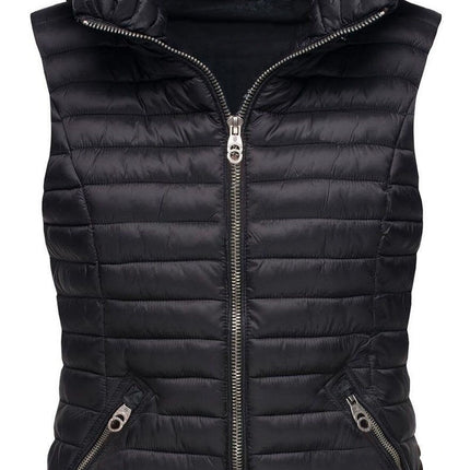 Women's Winter Vest Jacket Lightweight Quilted Loose Versatile Vest with Removable Hood