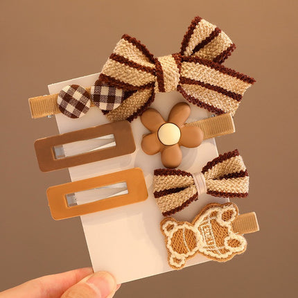 Baby Girl Hair Clips, Baby Bow Hair Clips-Various Styles of Cartoon Shape Hair Clips