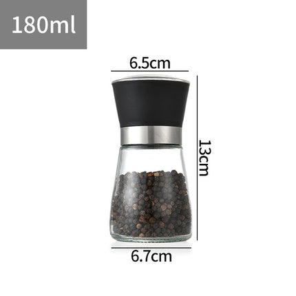 Salt and Pepper Grinder Stainless Steel Adjustable Coarse and Fine Ceramic Pepper Salt Mill