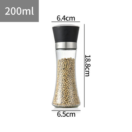 Salt and Pepper Grinder Stainless Steel Adjustable Coarse and Fine Ceramic Pepper Salt Mill