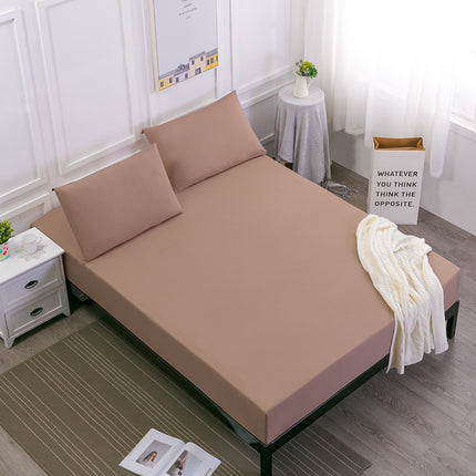 Queen Size Deep Pocket Mattress Sheet Soft And Comfortable Microfiber Fade-Resistant And Wrinkle-Resistant Fitted Sheet