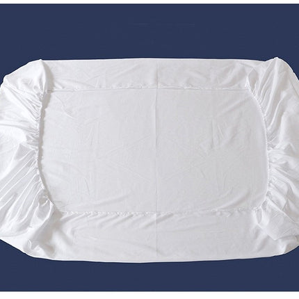 Super Soft Bedspread Fitted Sheet Thickened Microfiber Cloth Mattress Protector Solid Color Fitted Mattress Cover