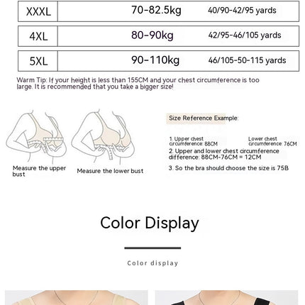 Women's Sports Bra Non-Steel Ring Comfortable Breathable Underwear Sleeping Bra Non-marking Bra