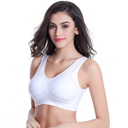 Women's Sports Bra Non-Steel Ring Comfortable Breathable Underwear Sleeping Bra Non-marking Bra