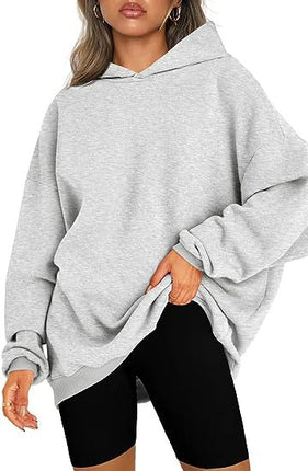 Women's Tops Out Hoodie Casual Fall Pullover Trendy Hoodie Loose Cute Tops Long Sleeve Hooded Sweatshirt