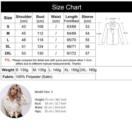 Women's Flip Collar Faux Satin Silk Shirt, Leopard Jacquard Collar Loose Shirt OL Shirt Office Casual Tops