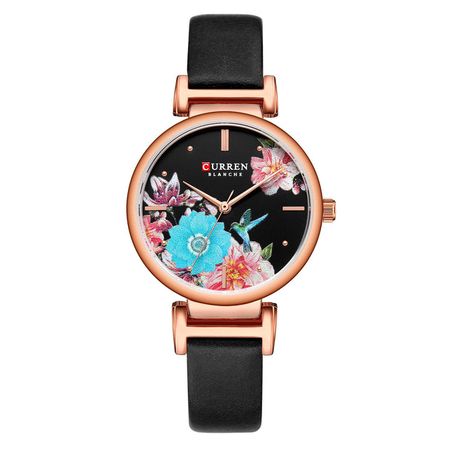 Women's Watches fashion Ladies Watch Waterproof Quartz Watch for Women Genuine leather Strap Casual Women's