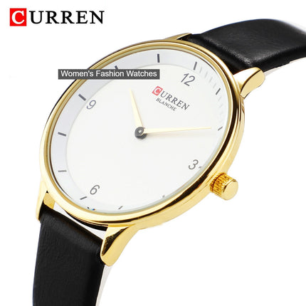 Women's Quartz Watches Leather Band Casual Water Resist Analog Watches Waterproof Wrist Watch of Women