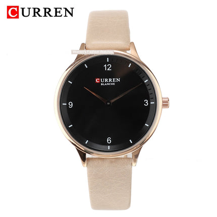 Women's Quartz Watches Leather Band Casual Water Resist Analog Watches Waterproof Wrist Watch of Women