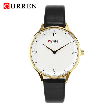 Women's Quartz Watches Leather Band Casual Water Resist Analog Watches Waterproof Wrist Watch of Women