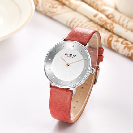 Fashion Casual Women's Watches Genuine Leather Band Elegant Ladies Watch for Women Waterproof Quartz Wristwatches