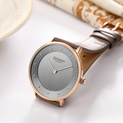 Fashion Casual Women's Watches Genuine Leather Band Elegant Ladies Watch for Women Waterproof Quartz Wristwatches