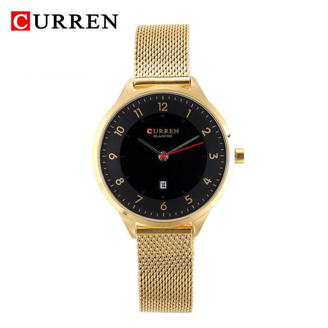 Women Watch Classic Stainless Steel Waterproof Calendar Quartz Analog Watch Fashion Ladies Wrist Watches