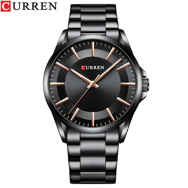 Men's Watches Waterproof Stainless Steel Watch for Men Analog Fashion Watch, Quartz Business Men Watch