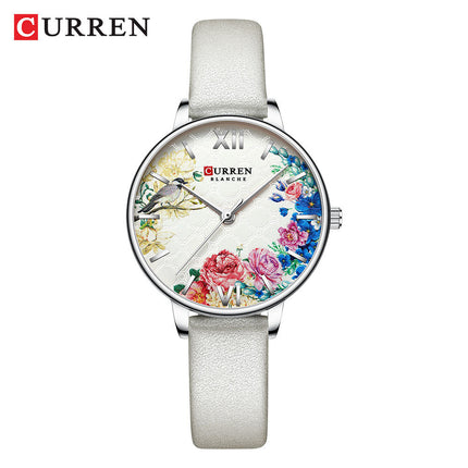 Women's Watches Quartz Analog Leather Strap Watch Waterproof Quartz Movement Watch for Women