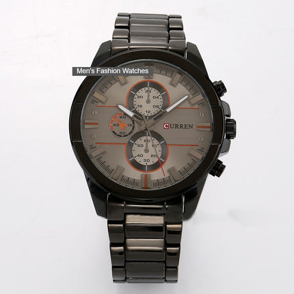 Men's Watches, Stainless Steel Analog Watch for Men Male Sport Waterproof Wristwatch Quartz Fashion wristwatches