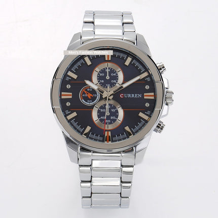 Men's Watches, Stainless Steel Analog Watch for Men Male Sport Waterproof Wristwatch Quartz Fashion wristwatches