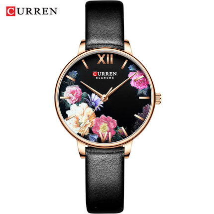 Women's Watches Classic Fashion Women Watches Band Genuine Leather Elegant Waterproof Quartz Watch for Women