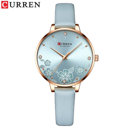 Women's Fashion Watches Quartz Watches for Women Genuine Leather Strap Wristwatch Waterproof  Quartz Watch for Women