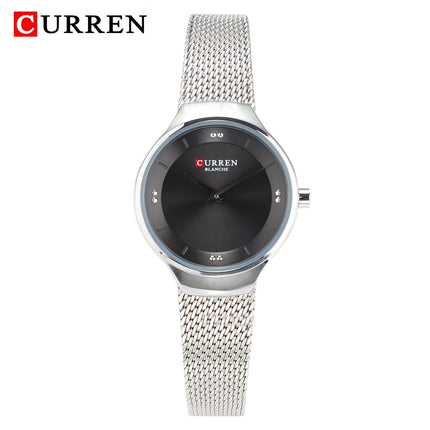 Women's Fashion Watches Stainless Steel Strap Quartz Waterproof  Watch for Women-R1