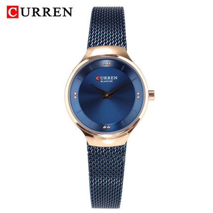 Women's Fashion Watches Stainless Steel Strap Quartz Waterproof  Watch for Women-R1