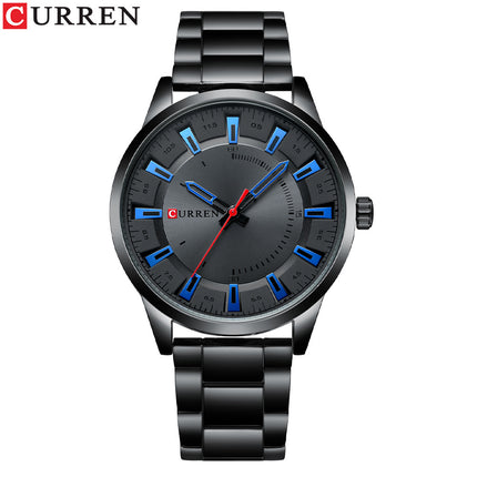 Men's Watches,  Waterproof Quartz wristwatches Stainless Steel Strap Watch for Men