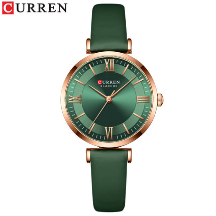 Women's Fashion Watches Leather Strap Quartz Waterproof  Watch for Women-M3