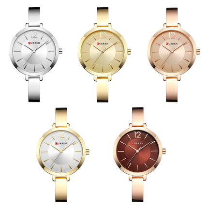 Women's Fashion Watches Stainless Steel Strap Quartz Waterproof  Watch for Women-M6