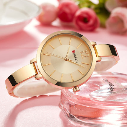 Women's Fashion Watches Stainless Steel Strap Quartz Waterproof  Watch for Women-M6