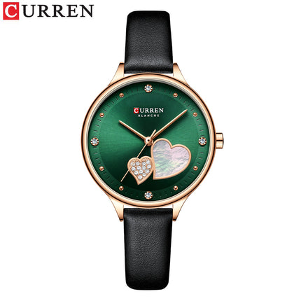 Women's Fashion Watches Leather Strap Quartz Waterproof  Watch for Women-A1